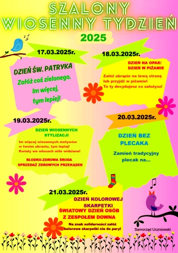 SZALONY WIOSENNY TYDZIEŃ 2025
