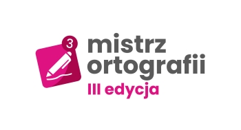 Logo Mistrz Ortografii - Edycja III