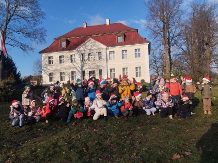 Warsztaty świąteczne klas pierwszych w Pałacu Chichy