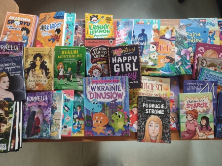 Nowości książkowe w naszej bibliotece szkolnej