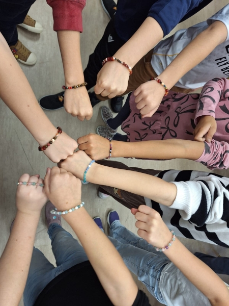 Warsztaty jubilerskie w kl. 2b