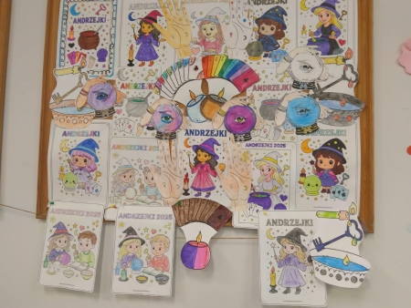 Andrzejkowe wróżby w świetlicy szkolnej