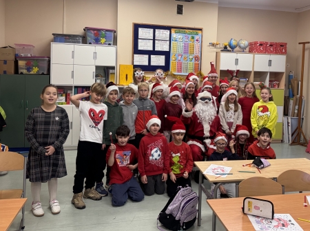 Mikołaj w naszej szkole