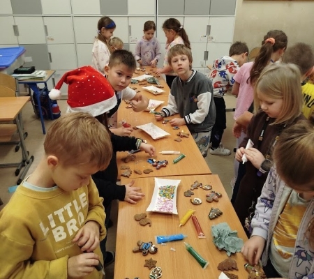 Pierniczkowe szaleństwo w kl. 1a