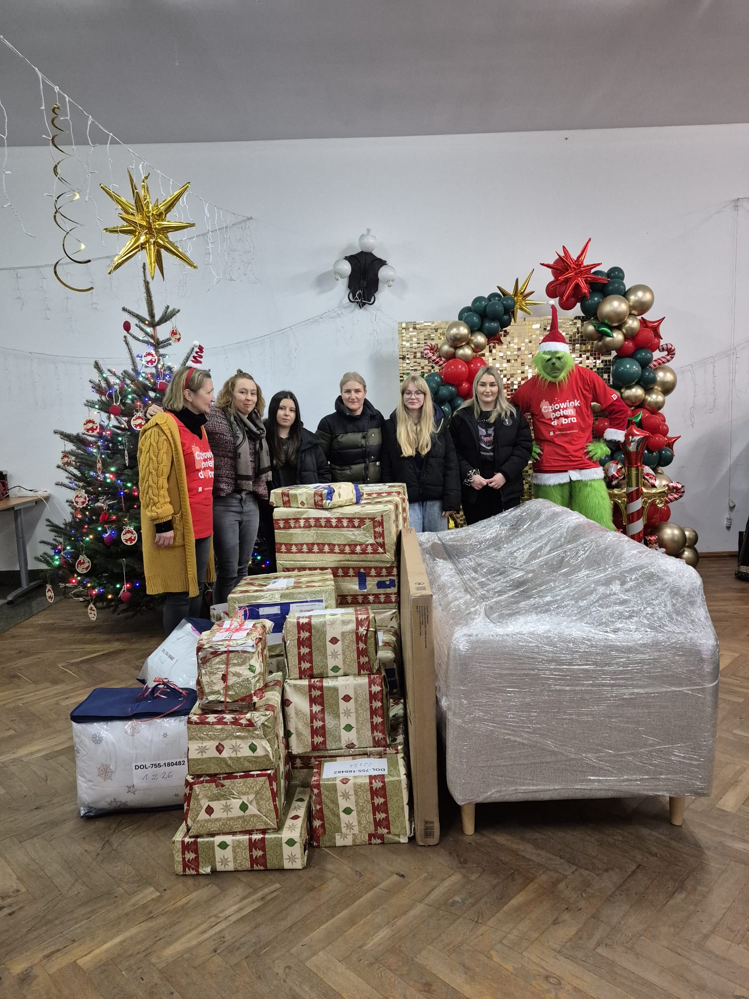 Podziękowania za umożliwienie realizacji akcji „Szlachetna Paczka”