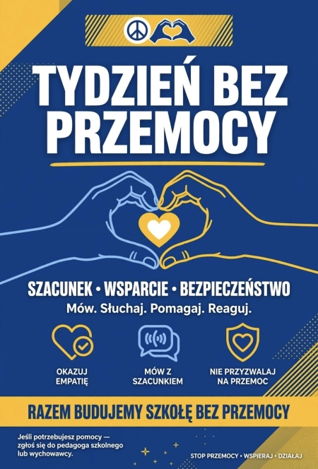 Tydzień przeciwdziałania przemocy rówieśniczej