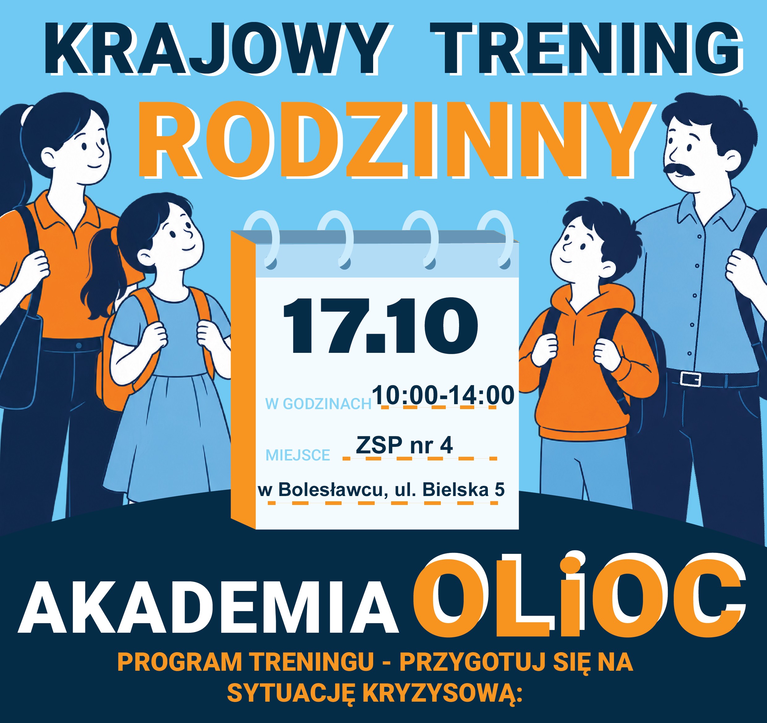 Przyjdź na Krajowy Trening Rodzinny!