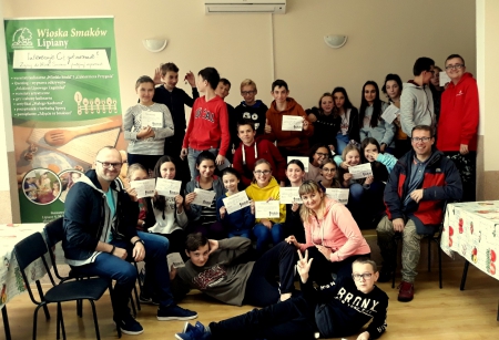 „Wioska Smaków” w Lipianach - I etap projektu edukacyjnego