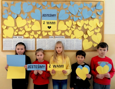 Solidarni z Ukrainą - rok szkolny 2021/2022