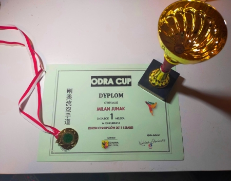 Sukces Milana w XII Regionalnym Turnieju Karate Odra Cup 2022